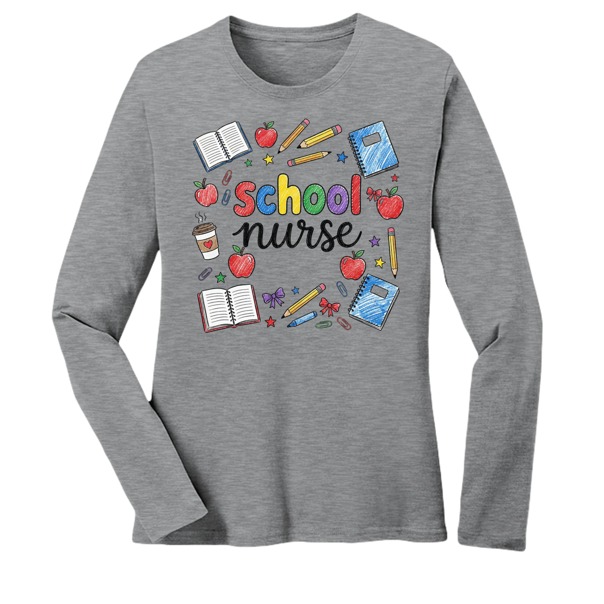 Athletic Heather - LPC54LS - FRONT