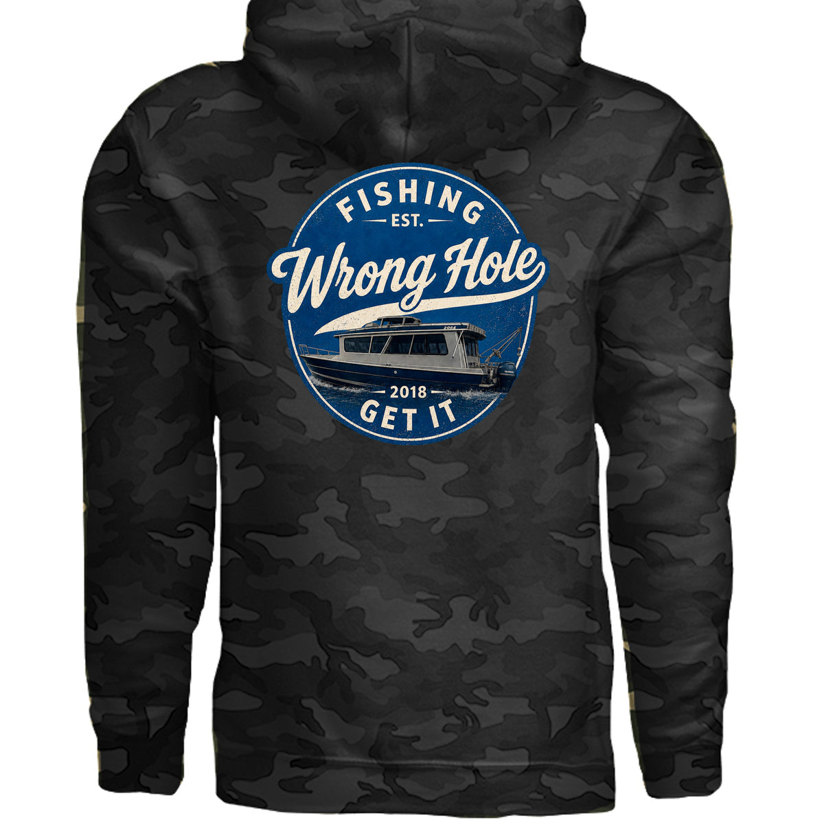 Black Camo - IND4000 - BACK